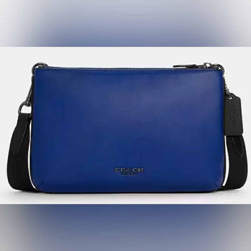 Everett Crossbody in Colorblock Signature Canvas
